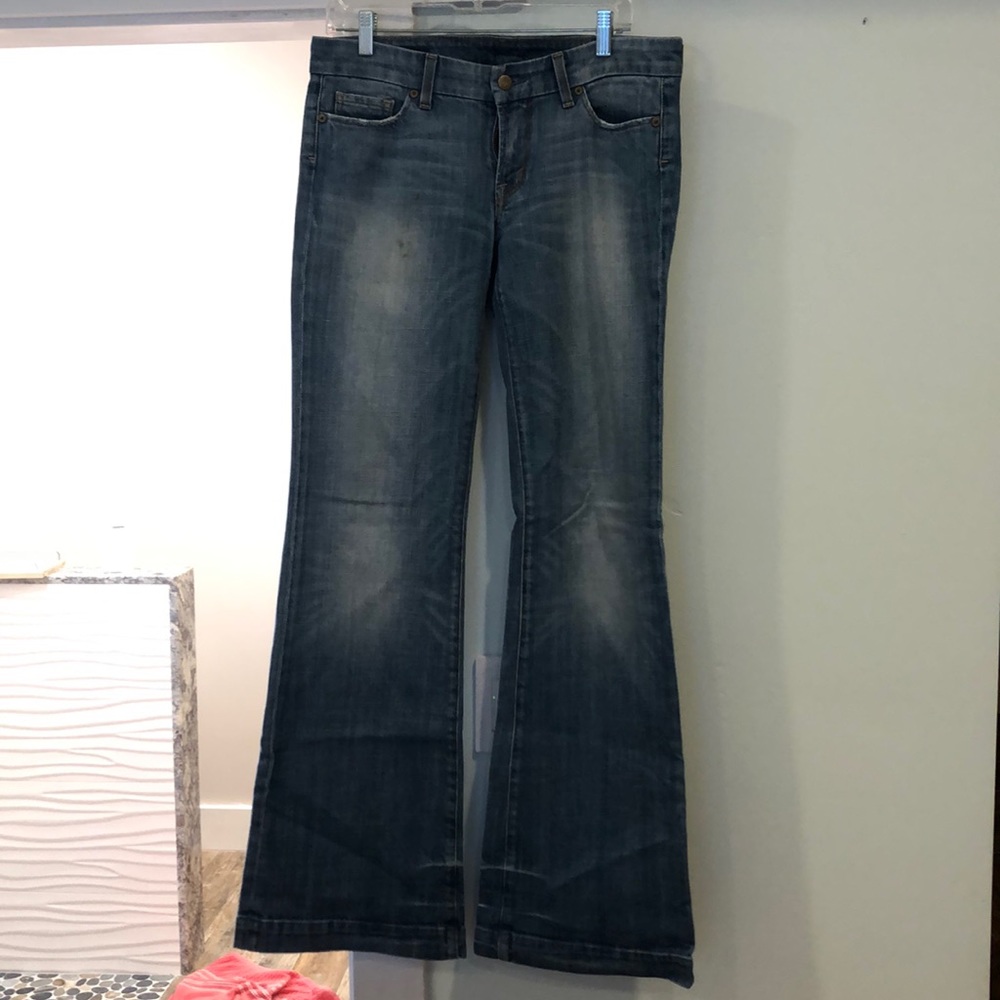 Used citizens of humanity wide leg flare jeans